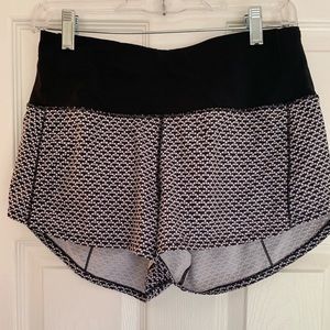 Lululemon speed up short high rise